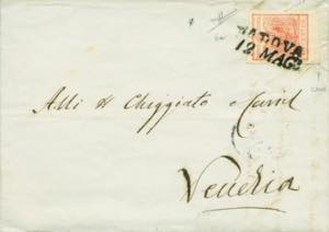lettera con testo da Padova a Venezia del ... 