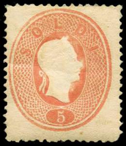 s.5 rosso n.33 - Sassone 2023 n.33 = euro ... 