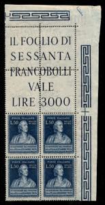 Repubblica - 1949 - Volta (611/612) - serie ... 
