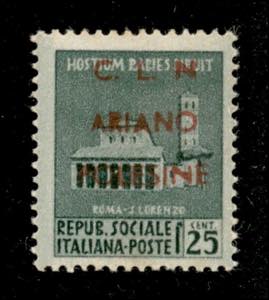 C.L.N. - Ariano Polesine - 1945 - 25 cent ... 