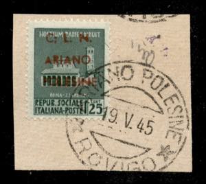 C.L.N. - Ariano Polesine - 1945 - 25 cent ... 