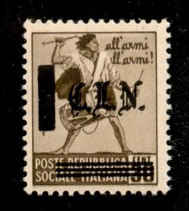 C.L.N. - Torino - 1945 - 30 cent (Errani 8a) ... 