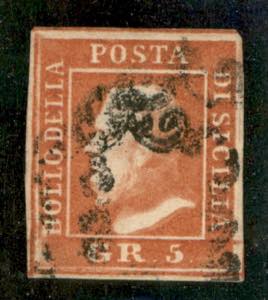 Antichi Stati Italiani - Sicilia - 1859 - 5 ... 