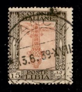 Colonie - Libia - 1921 - 15 cent Pittorica ... 