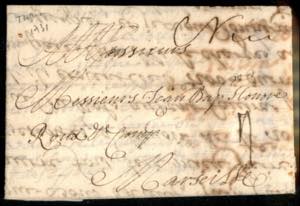 Prefilateliche e Documenti - Francia - 1731 ... 
