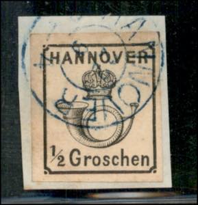 Europa - Germania - Hannover - 1860 - 1/2 ... 