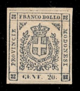 Antichi Stati Italiani - Modena - 1859 - 20 ... 