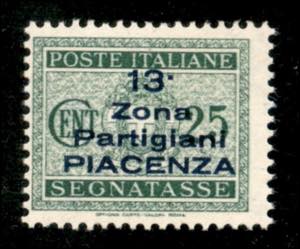 C.L.N. - Piacenza - 1945 - 25 cent (Errani ... 