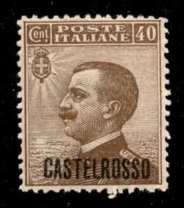 Colonie - Castelrosso - 1922 - 40 cent ... 