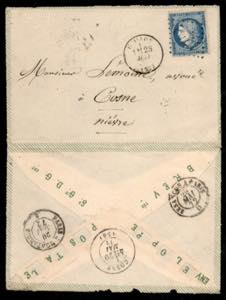 Europa - Francia - Envelope Postale Brev.tee ... 