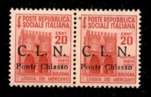 C.L.N. - Ponte Chiasso - 1945 - 20 cent (3ba ... 