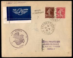 Europa - Francia - 1936 (18 aprile) - Bron ... 