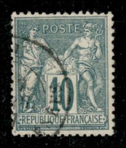 Europa - Francia - 1876 - 10 cent (60 - ... 