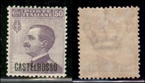 Colonie - Castelrosso - 1922 - 50 cent ... 
