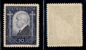 EUROPA - AUSTRIA - 1932 - 50 gr. Seipel ... 
