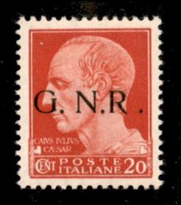 RSI - G.N.R. Brescia - 1943 - 20 cent (473/I ... 