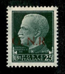 RSI - G.N.R. Brescia - 1943 - 25 cent (474/I ... 