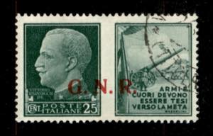RSI - G.N.R. Brescia - 1943 - 25 cent ... 