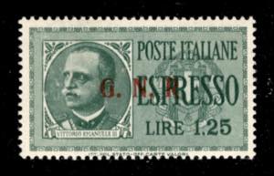 RSI - G.N.R. Brescia - 1943 - 1,25 lire ... 