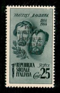 C.L.N. - Imperia - 1945 - 25 cent Bandiera ... 
