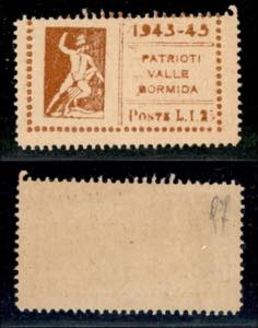 C.L.N. - Valle Bormida - 1945 - 1,25 lire ... 