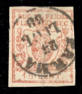 Parma - 1859 - 15 cent (9a) usato a Parma ... 