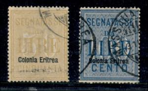 Colonie - Eritrea - 1903 - Soprastampati ... 