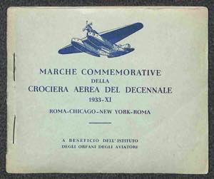Aerogrammi - Italia - 1933 - Crociera Aerea ... 