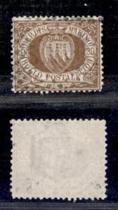 SAN MARINO - 1877 - 30 cent (6) - usato (160)