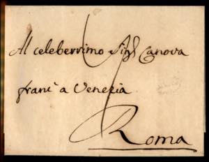 PREFILATELICHE - 1792 - involucro di lettera ... 