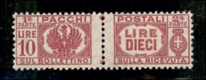 Luogotenenza - 1946 - 10 lire (64 pacchi) - ... 