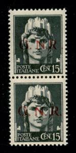 RSI - G.N.R. Brescia - 1943 - 15 cent (472/I ... 