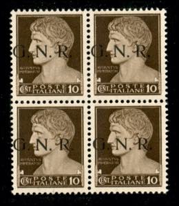 RSI - G.N.R. Brescia - 1943 - 10 cent ... 