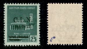 C.L.N. - Barge - 1945 - 25 cent (3) - gomma ... 
