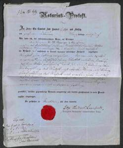 DOCUMENTI/VARIE - 1858 - Atto notarile di ... 