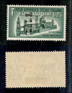 C.L.N. - Arona - 1945 - 1,25 lire Espresso ... 