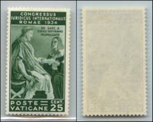 VATICANO - 1935 - 25 cent Giuridico (43) - ... 