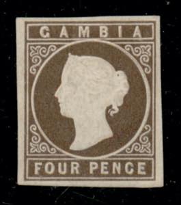 Oltremare - Gambia - 1869 - 4 pence (1) - ... 