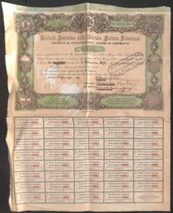 Prefilateliche&Documenti - Documenti - 1873 ... 