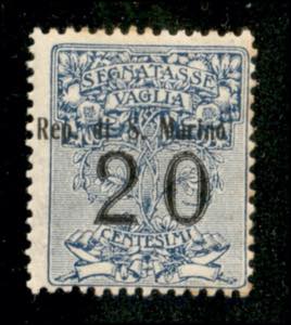 San Marino - Servizi - 1924 - 20 cent (1) ... 