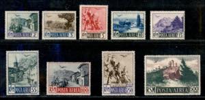 San Marino - Servizi - 1950 - Vedute (83/91) ... 
