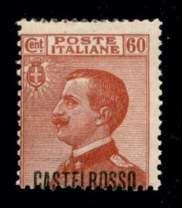 Colonie - Castelrosso - 1922 - 60 cent (8e) ... 