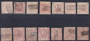 1858 - Lotto comprendente la serie dei 14 ... 