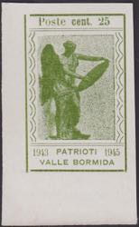 1945 - Vittoria Alata, prova su carta ... 