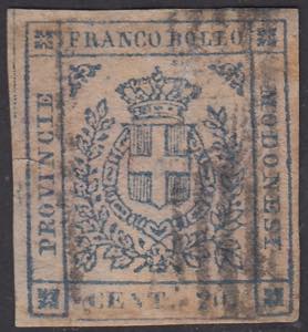 1859 - Scudo di Savoia sormontato da corona ... 
