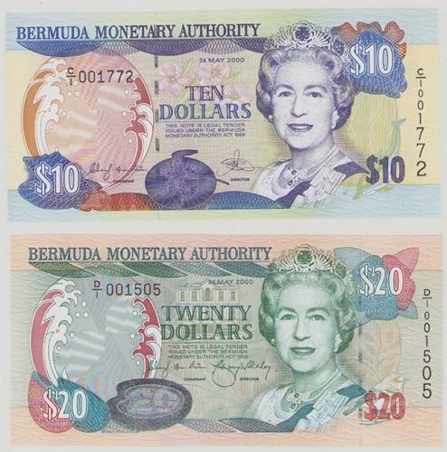 Bermuda, 10 $, 24.5.2000, C/1 ... 