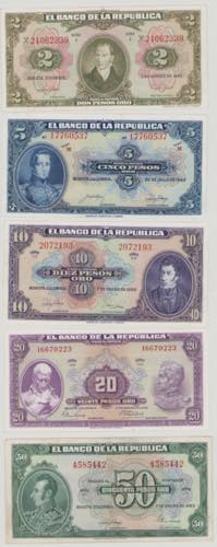 Colombia, 2 Pesos Oro, 7.8.1947, ... 