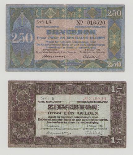 Netherlands, 1 Gulden 1.2.1920, ... 