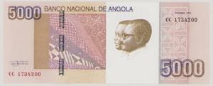 Angola, 5000 Kwanzas, October 2012, CC ... 