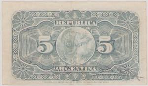 Argentina, 5 Centavos, 1.11.1891, ... 